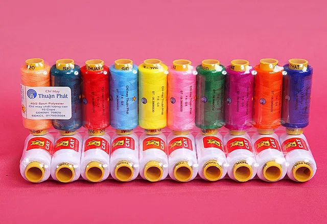 Sản phẩm chi may thuna phat chi vi — Công Ty TNHH Sản Xuất Thương Mại Xuất Nhập Khẩu Chỉ May Thuận Phát — MST 0317314830
