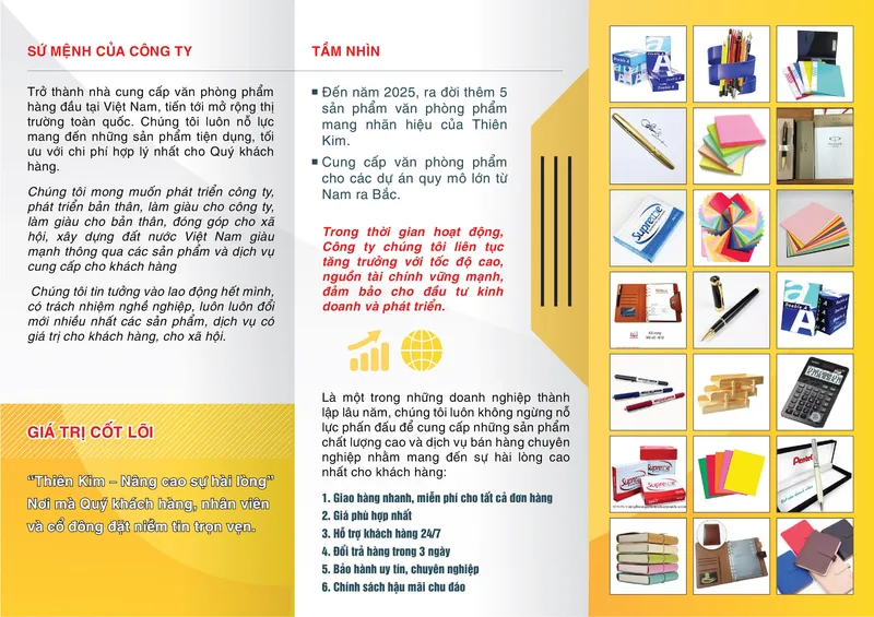 Sản phẩm BrochureTKB — Công Ty TNHH Sản Xuất Thương Mại Xuất Nhập Khẩu Bảo Khang Vina — MST 0317316563