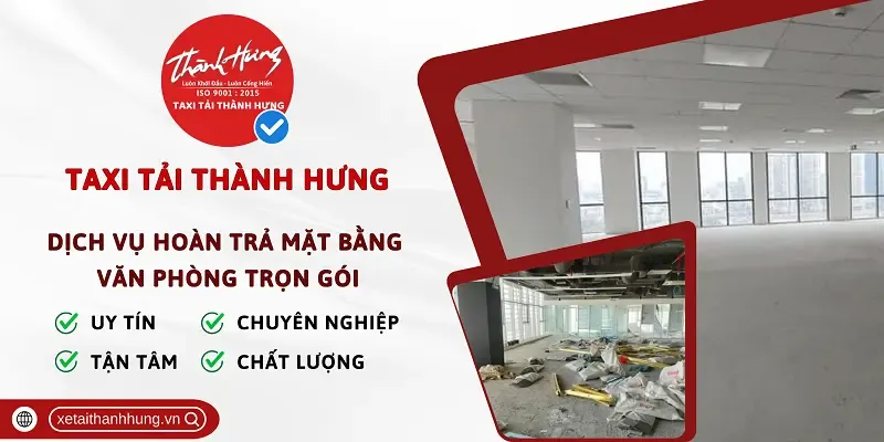 Sản phẩm Dich vu hoan tra mat bang — Công Ty TNHH Đầu Tư Thương Mại Dịch Vụ Thành Hưng Việt Nam — MST 0317333079