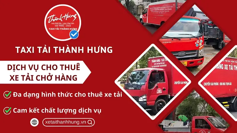 Sản phẩm thue xe tai xetaithanhhung 1 — Công Ty TNHH Đầu Tư Thương Mại Dịch Vụ Thành Hưng Việt Nam — MST 0317333079