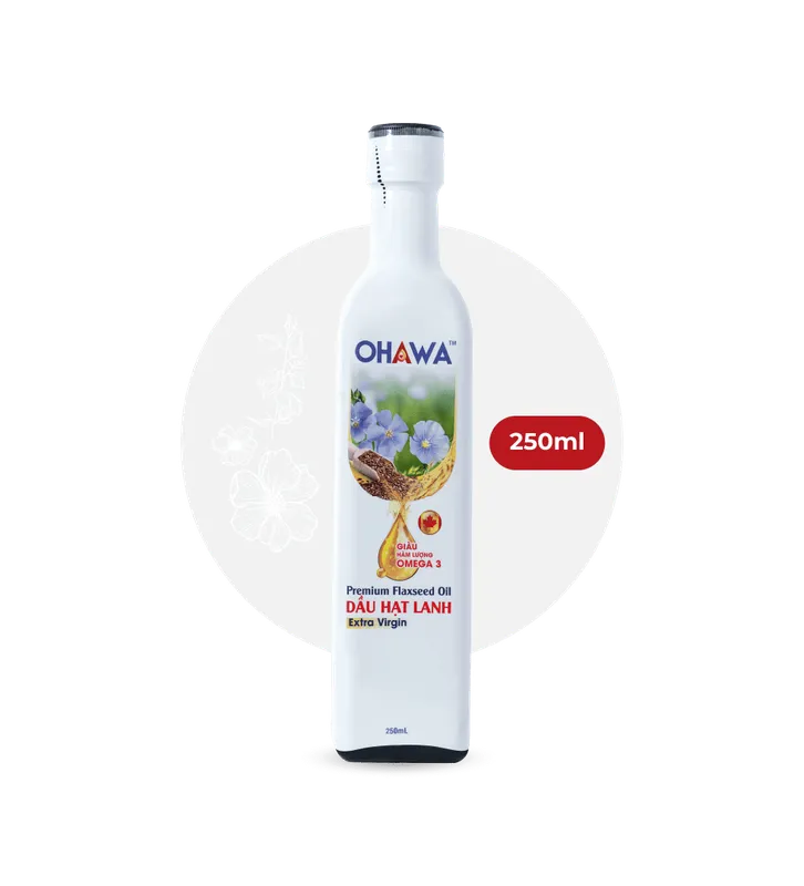 Sản phẩm dau hat lanh 250ml — Công Ty TNHH Dầu Thực Vật DAHALA — MST 0317335728