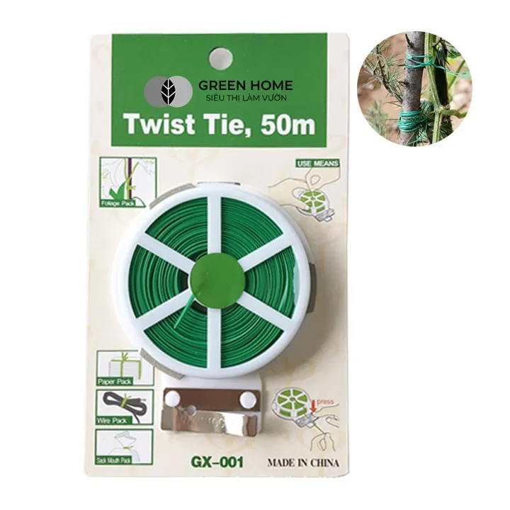 Sản phẩm day buoc canh 50m greenhome 15 min — Công Ty TNHH Dịch Vụ Đầu Tư Hoàng Hưng — MST 0317353244
