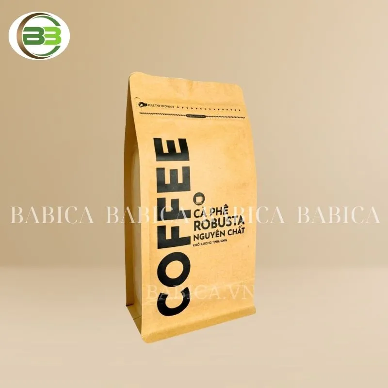 Sản phẩm tui giay kraft voi nhieu kich thuoc khac nhau — Công Ty TNHH Thương Mại Dịch Vụ Bao Bì BABICA — MST 0317357841