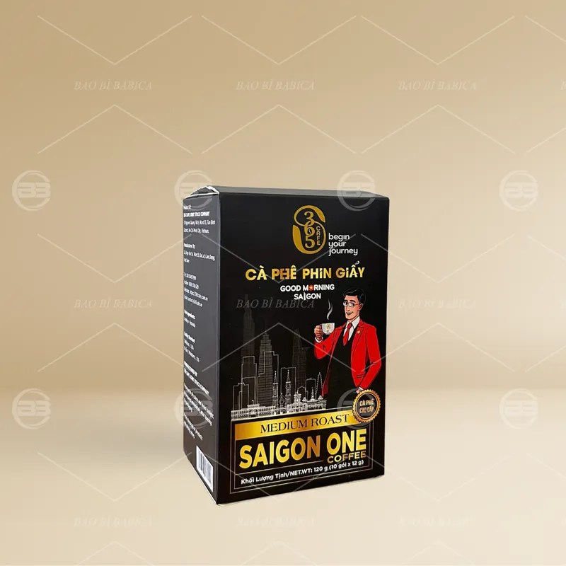 Sản phẩm hop ca phe phin gay 2 — Công Ty TNHH Thương Mại Dịch Vụ Bao Bì BABICA — MST 0317357841