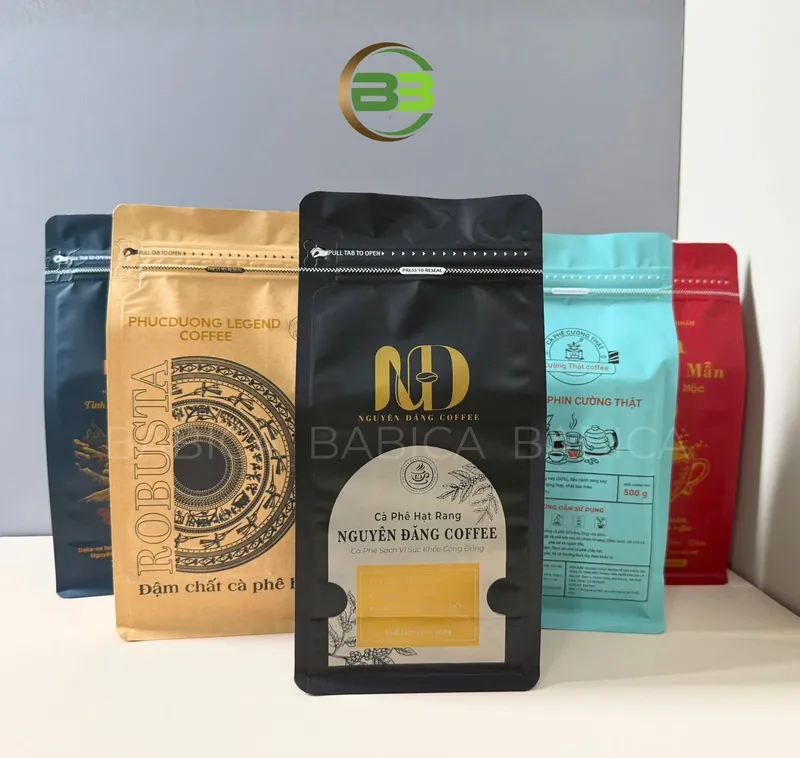 Sản phẩm babica cam ket gia bao bi ca phe van khong doi — Công Ty TNHH Thương Mại Dịch Vụ Bao Bì BABICA — MST 0317357841