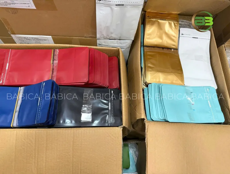 Sản phẩm nen chon tui 4 canh hay tui 8 canh dung ca phe — Công Ty TNHH Thương Mại Dịch Vụ Bao Bì BABICA — MST 0317357841
