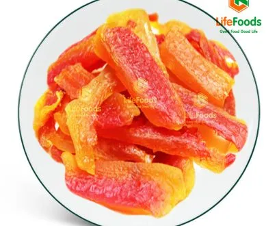 Sản phẩm du du say deo soft dried payaya 1 405x330 — Công Ty Cổ Phần Thực Phẩm Nhiệt Đới Lifefoods — MST 0317363651