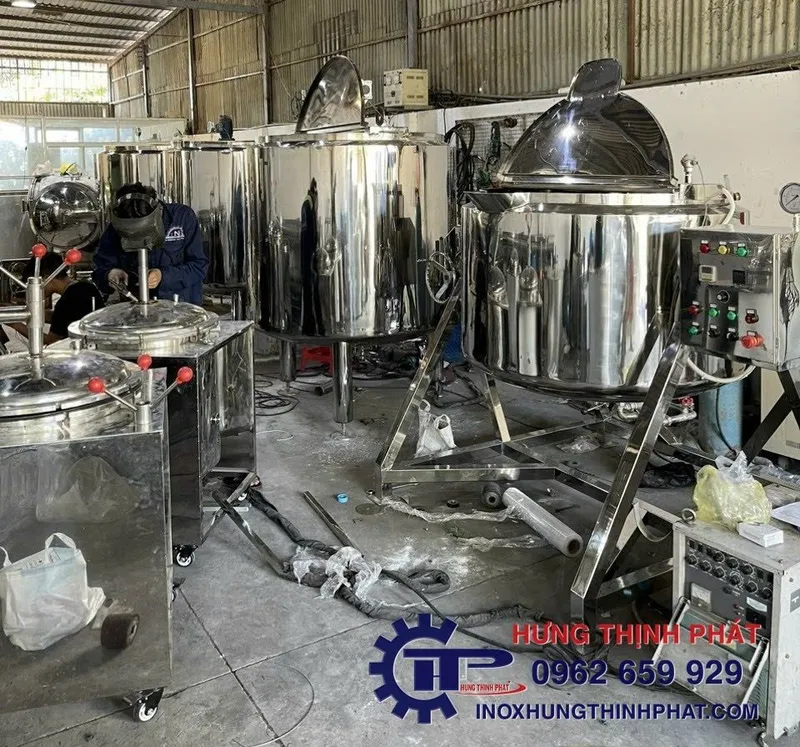 Sản phẩm gia cong bon inox e1721465871613 — Công ty TNHH Cơ Khí Chế Tạo Máy Hưng Thịnh Phát — MST 0317365313