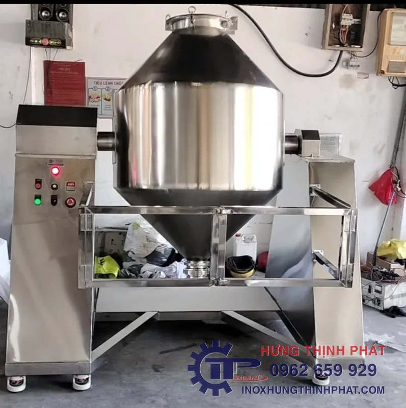 Sản phẩm may tron bot dang trong 200kg. — Công ty TNHH Cơ Khí Chế Tạo Máy Hưng Thịnh Phát — MST 0317365313