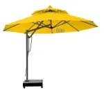 Sản phẩm Du lech tam tron 3m5 vang 150x150 — Vua Ô Dù - Công Ty TNHH TMDV Đầu Tư Hoàng Phúc — MST 0317381611