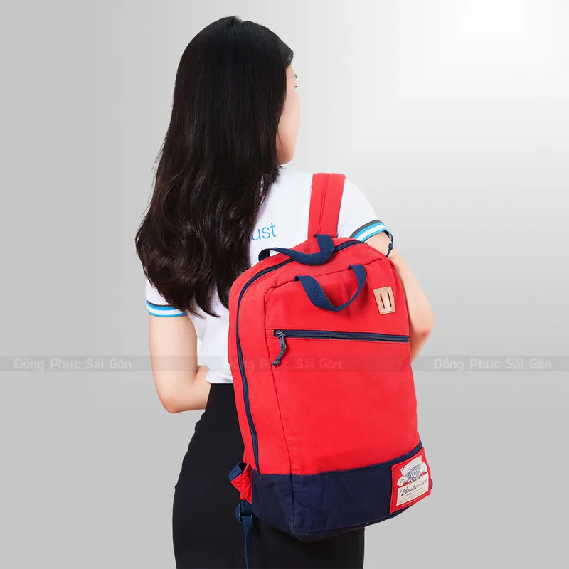 Sản phẩm balo quang cao budweiser mau do cao cap 4 — Đồng Phục Sài Gòn - Công Ty Cổ Phần SGD — MST 0317425971