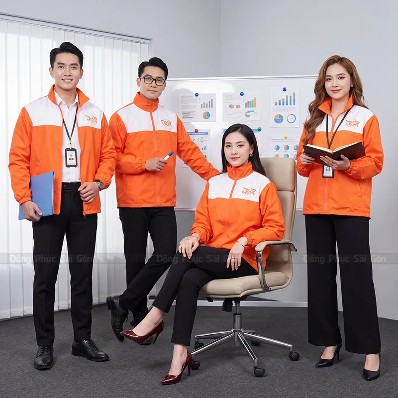 Sản phẩm ao khoac gio dong phuc dep mau cam phoi trang 2 — Đồng Phục Sài Gòn - Công Ty Cổ Phần SGD — MST 0317425971