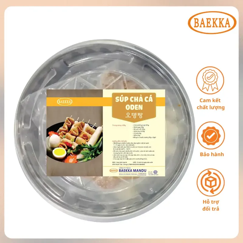 Sản phẩm baekka com 7 — Công Ty TNHH Baekka Mandu — MST 0317454041