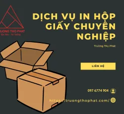 Sản phẩm dich vu in hop giay chuyen nghiep 9584 — In ấn Trường Thọ Phát - Công Ty TNHH Thương Mại Dịch Vụ In & Sản Xuất Trường Thọ
Phát — MST 0317462772