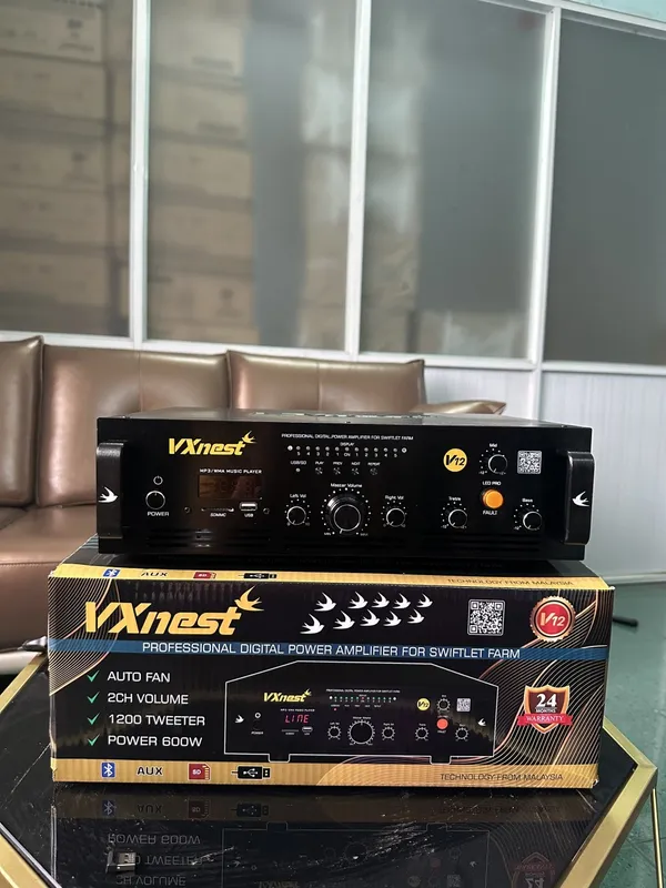 Sản phẩm ampli v12 vxnest cong suat tai 600 loa ru_s2538 — Công Ty Thương Mại XNK Yến Vũ Xuân — MST 0317541135