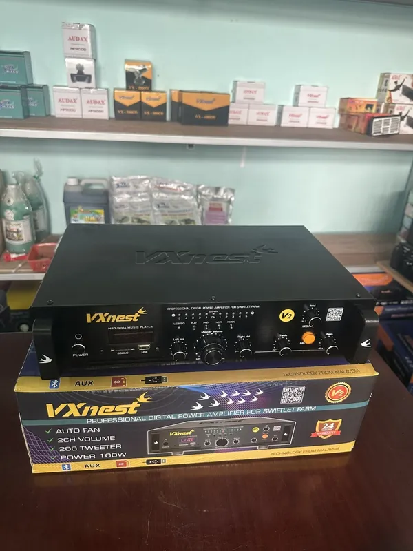 Sản phẩm ampli v2 cao cap vxnest tai 200 loa ru_s2540 — Công Ty Thương Mại XNK Yến Vũ Xuân — MST 0317541135