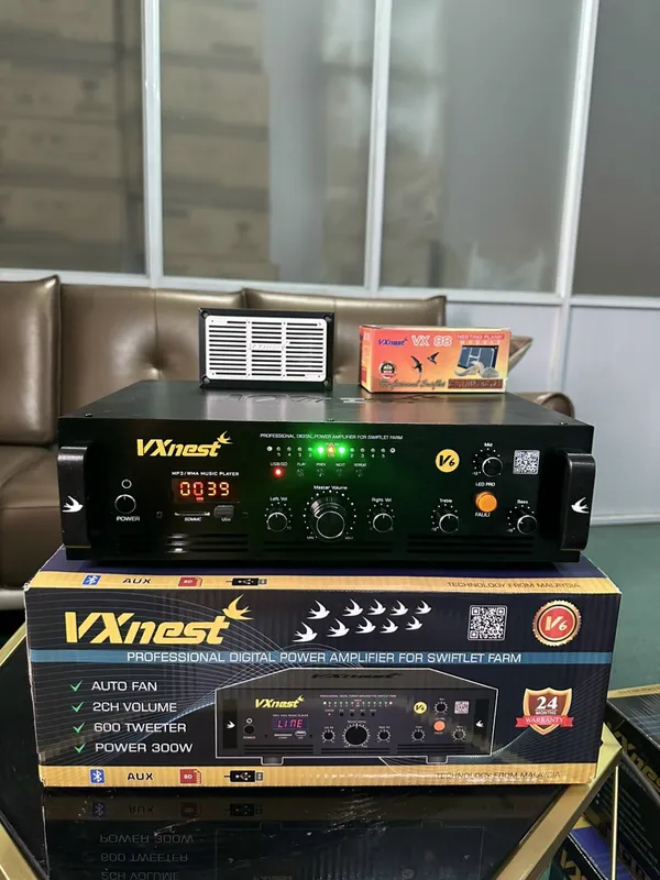 Sản phẩm ampli v6 vxnest cong suat tai 600 loa ru_s2537 — Công Ty Thương Mại XNK Yến Vũ Xuân — MST 0317541135