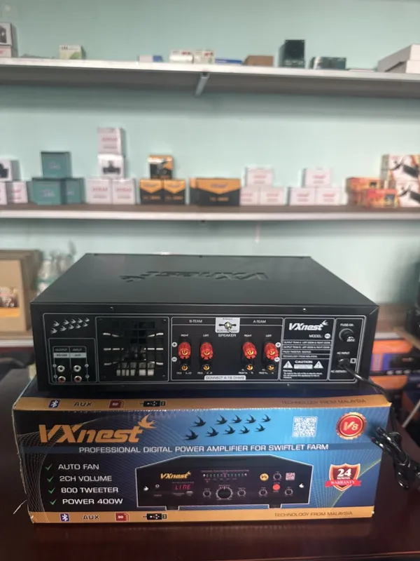 Sản phẩm ampli v8 cao cap phien ban vxnest tai 800 loa ru _l2541 — Công Ty Thương Mại XNK Yến Vũ Xuân — MST 0317541135