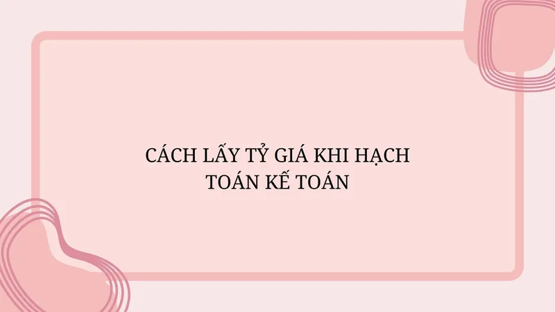 Sản phẩm Cach lay ty gia khi hach toan ke toan — Công Ty TNHH Dịch Vụ Tư Vấn Mai Thanh — MST 0317544217