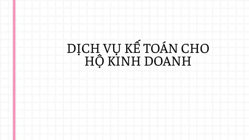 Sản phẩm Dich vu ke toan cho ho kinh doanh — Công Ty TNHH Dịch Vụ Tư Vấn Mai Thanh — MST 0317544217