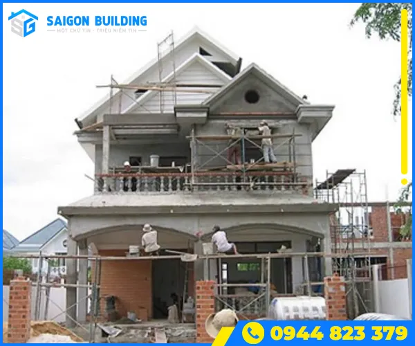 Sản phẩm thi cong nha o2 — Xây Dựng Saigon Building - Công Ty TNHH Xây Dựng Saigon Building — MST 0317555233