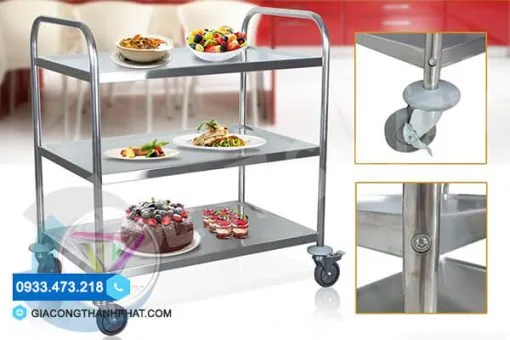Sản phẩm gia xe day inox 3 tang 510x340 — Gia Công Thanh Phát - Công Ty Cổ Phần Thương Mại Dịch Vụ Kỹ Thuật Thanh Phát — MST 0317586707