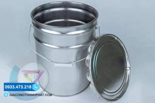 Sản phẩm xo inox 20l dung gao 510x340 — Gia Công Thanh Phát - Công Ty Cổ Phần Thương Mại Dịch Vụ Kỹ Thuật Thanh Phát — MST 0317586707