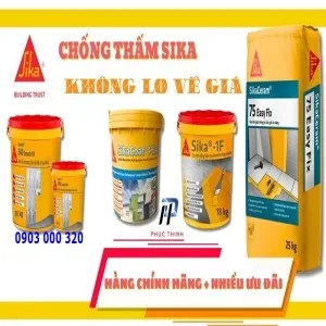 Sản phẩm chống_thấm_sika_(1) — Công Ty TNHH Thương Mại Vật Liệu Phúc Thịnh — MST 0317598967