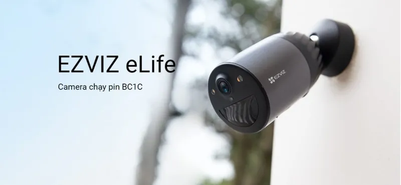 Sản phẩm camera an ninh gia dinh chay bang pin ezviz elife 2k 30122 — Công Ty TNHH Thương Mại Dịch Vụ Hoàng Gia Sala — MST 0317642461