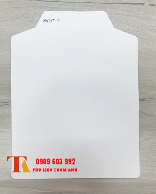 Sản phẩm giay bia lung nganh may — Công Ty TNHH Sản Xuất Thương Mại Dịch Vụ Trâm Anh — MST 0317673188