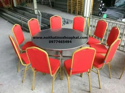 Sản phẩm ba06 bo ban ghe nha hang cao cap 1 400x298 — Công Ty TNHH Sản Xuất - Thương Mại - Dịch Vụ Nội Thất Inox Hòa Phát — MST 0317689149