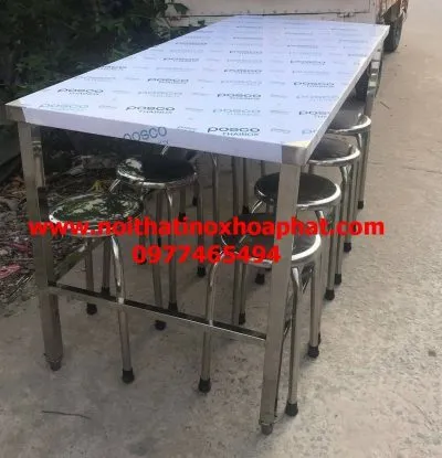 Sản phẩm BANCN22 400x415 — Công Ty TNHH Sản Xuất - Thương Mại - Dịch Vụ Nội Thất Inox Hòa Phát — MST 0317689149