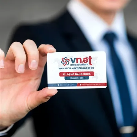 Sản phẩm card visit vnet 1st — Bao Bì Giấy Sao Băng - Công Ty TNHH Thương Mại Dịch Vụ Công Nghệ Sao Băng — MST 0317696883