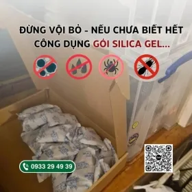 Sản phẩm goi hut am co diet duoc mot va moc khong tac dung that su cua silica gel hop phat 0 — Công Ty TNHH Thương Mại Sản Xuất Hợp Phát — MST 0317705954