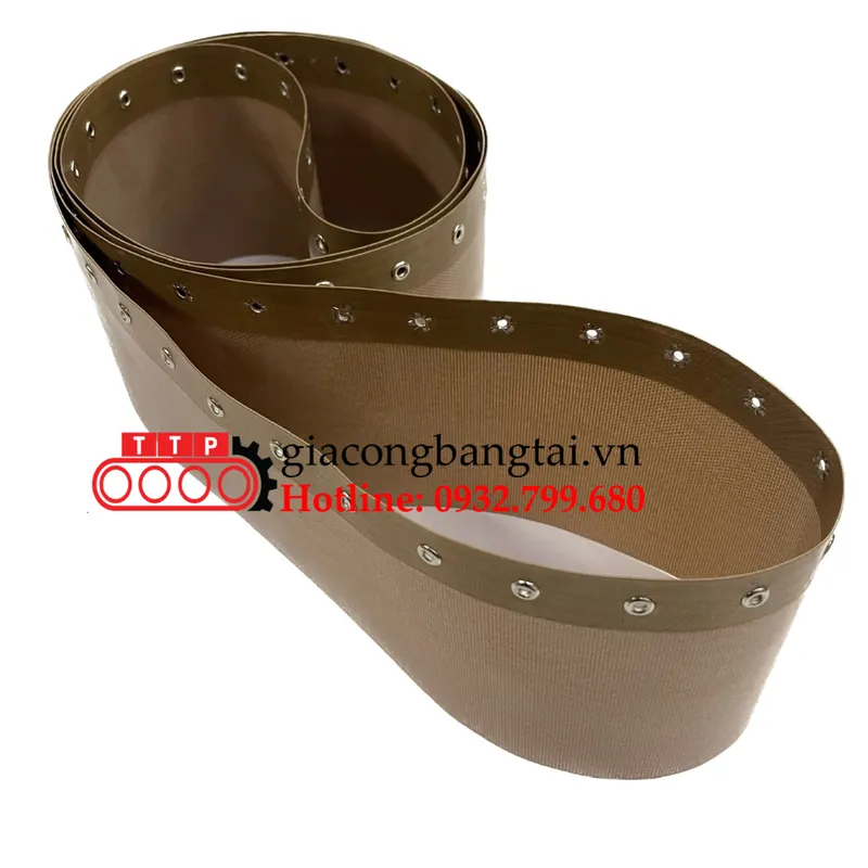 Sản phẩm teflon tron 0.35 dan bien duc lo 1 — Băng Tải Thành Thịnh Phát - Công Ty SX-TM Công Nghiệp Thành Thịnh Phát — MST 0317750114