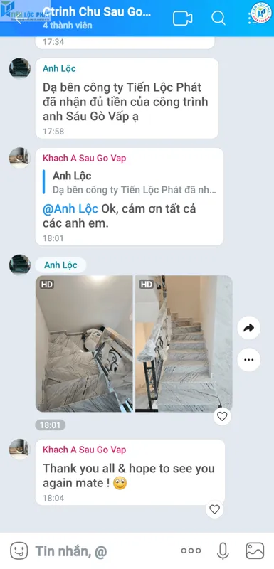 Sản phẩm phan hoi khach hang 1 578x1200 — Công Ty TNHH Đầu Tư Xây Dựng Tiến Lộc Phát — MST 0317760666