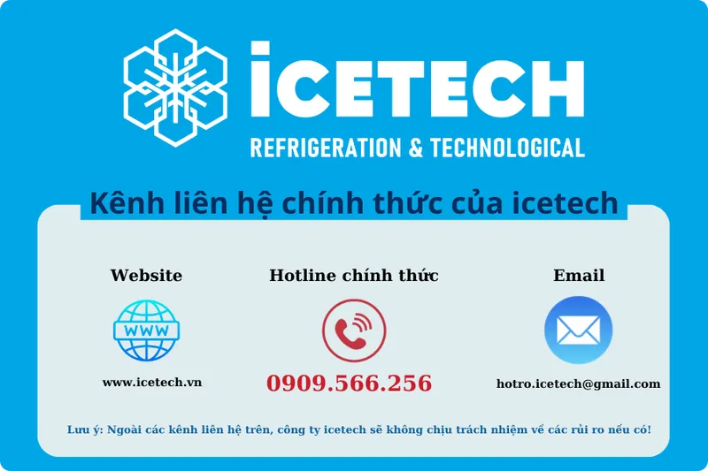 Văn phòng Công Ty TNHH Kỹ Thuật Lạnh Và Thiết Bị Công Nghệ Icetech #? — MST 0317763635