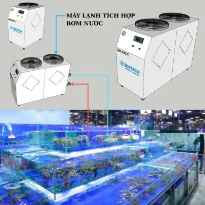 Sản phẩm may lam lanh nuoc chiller ho hai san icetech 400x400 — Công Ty TNHH Kỹ Thuật Lạnh Và Thiết Bị Công Nghệ Icetech — MST 0317763635