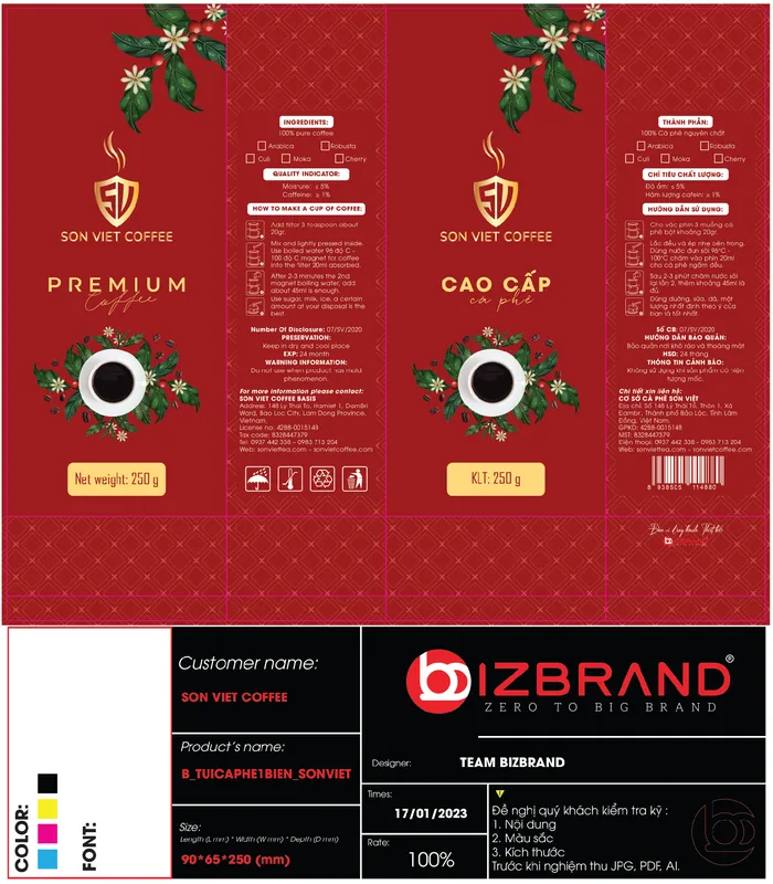 Sản phẩm Bizbrand Sonviet 4 — Công Ty TNHH Bizbrand — MST 0317766611