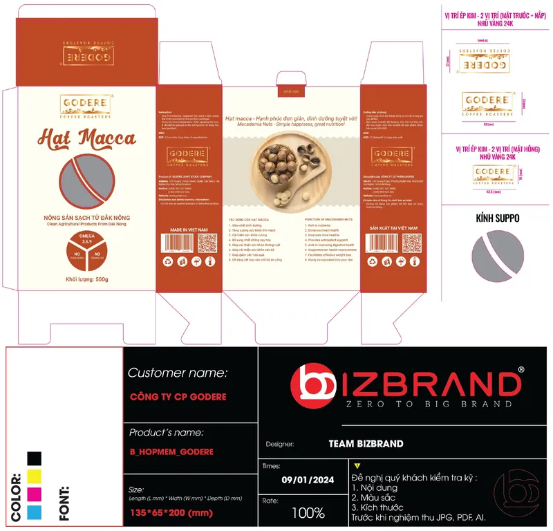 Sản phẩm godere bizbrand 34 — Công Ty TNHH Bizbrand — MST 0317766611