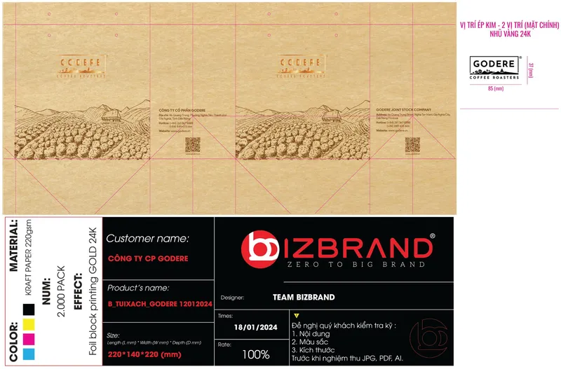 Sản phẩm godere bizbrand 36 — Công Ty TNHH Bizbrand — MST 0317766611