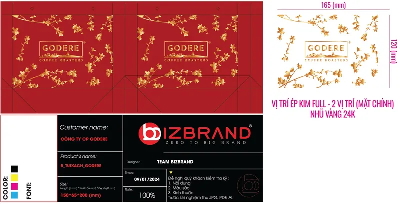 Sản phẩm godere bizbrand 44 — Công Ty TNHH Bizbrand — MST 0317766611