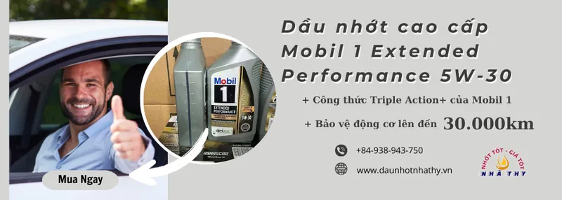 Sản phẩm dau nhot nha thy dau nhot cao cap mobil 1 extended performance 5w 30 baner — Công Ty TNHH MTV TM DV Đại Hưng Thành — MST 0317830433