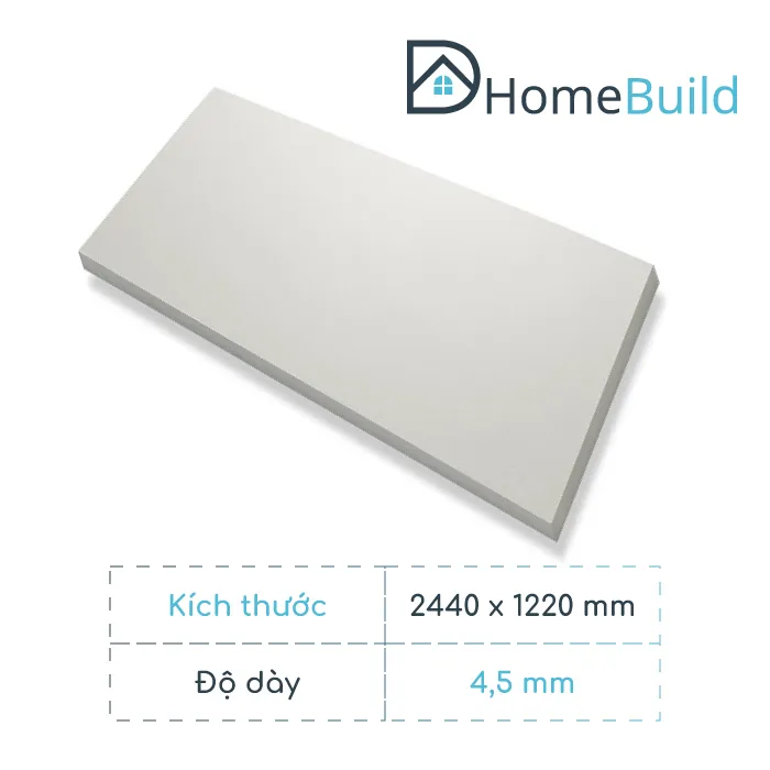 Sản phẩm tam cemboard 4 5mm — Công Ty TNHH Thương Mại & Xây Dựng Dhomebuild — MST 0317831395