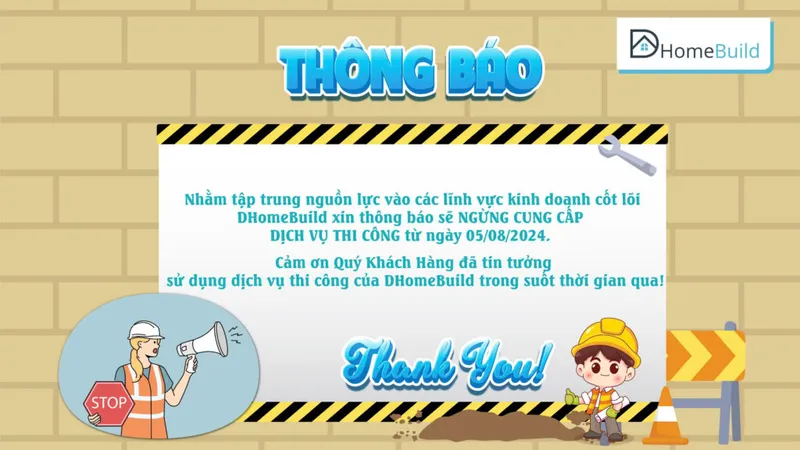 Sản phẩm thong bao ngung thi cong 1024x576 — Công Ty TNHH Thương Mại & Xây Dựng Dhomebuild — MST 0317831395