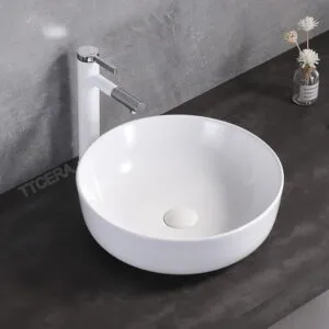 Sản phẩm chau lavabo tron trang dat ban ttcera lb49 24 300x300 — Thiết Bị Vệ Sinh TTCERA - Công Ty TNHH Thanh Thịnh Ceramic — MST 0317844965