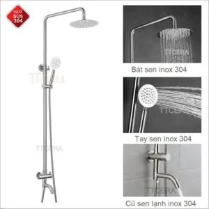 Sản phẩm sen cay tron lanh inox 304 ttcera sc136 67 300x300 — Thiết Bị Vệ Sinh TTCERA - Công Ty TNHH Thanh Thịnh Ceramic — MST 0317844965