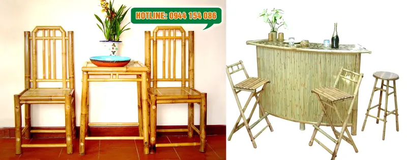 Sản phẩm ban ghe tre — Công Ty TNHH Tre Trúc Gia Khiêm — MST 0317850630