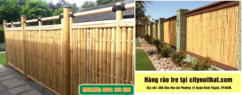 Sản phẩm lam hang rao tre — Công Ty TNHH Tre Trúc Gia Khiêm — MST 0317850630