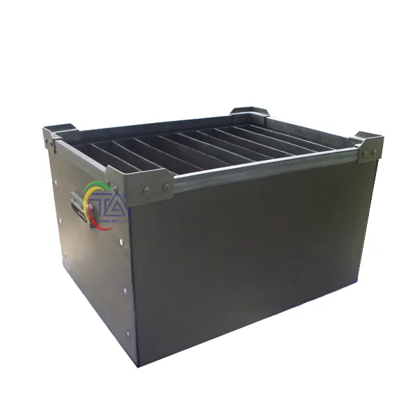 Sản phẩm thung nhua danpla chong tinh dien co vach ngan_s2686 — Nhựa Công Nghiệp Thiên Ân Plastic - Công Ty TNHH Sản Xuất Công Nghiệp Thiên Ân
Plastic — MST 0317904614